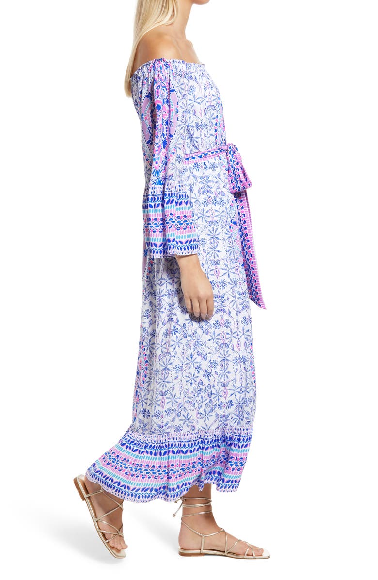 Lilly Pulitzer<sup>®</sup> Abigale Off the Shoulder Dress, Alternate, color, 