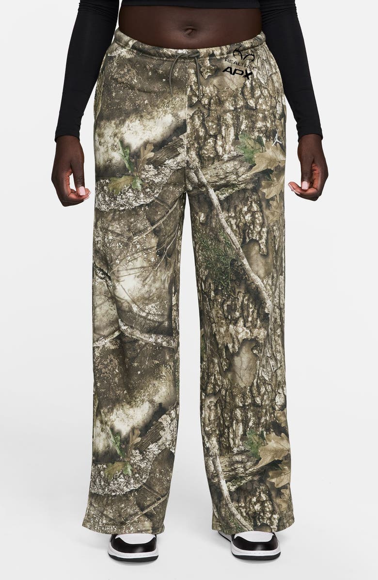 Jordan Realtree<sup>®</sup> Camo Brooklyn Fleece Sweatpants, Main, color, Sail/ Sail