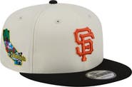 New Era Men's New Era Cream/Black San Francisco Giants Localized 9FIFTY Snapback Hat
