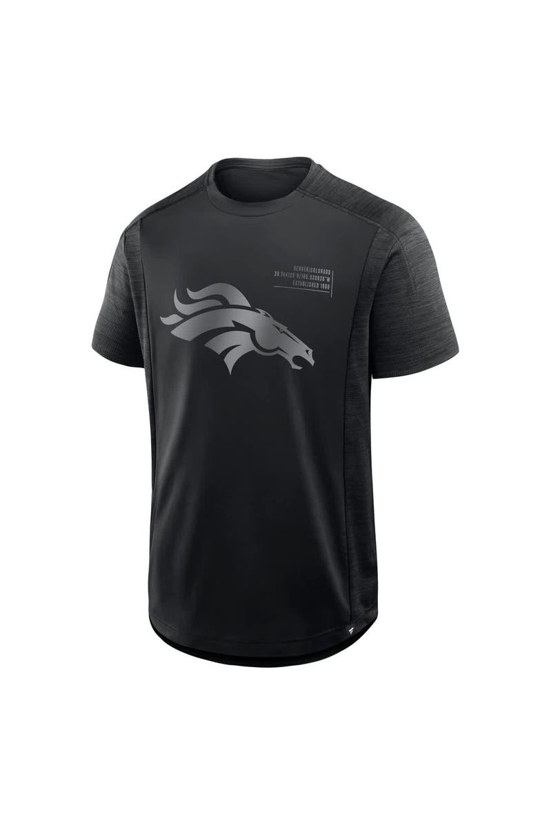 FANATICS Men's Fanatics Black Denver Broncos Deceptive Juke T-Shirt, Alternate, color, Black