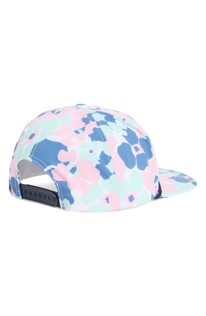 Swannies Siggy Floral Waterproof Baseball Cap, Alternate, color, Flamingo