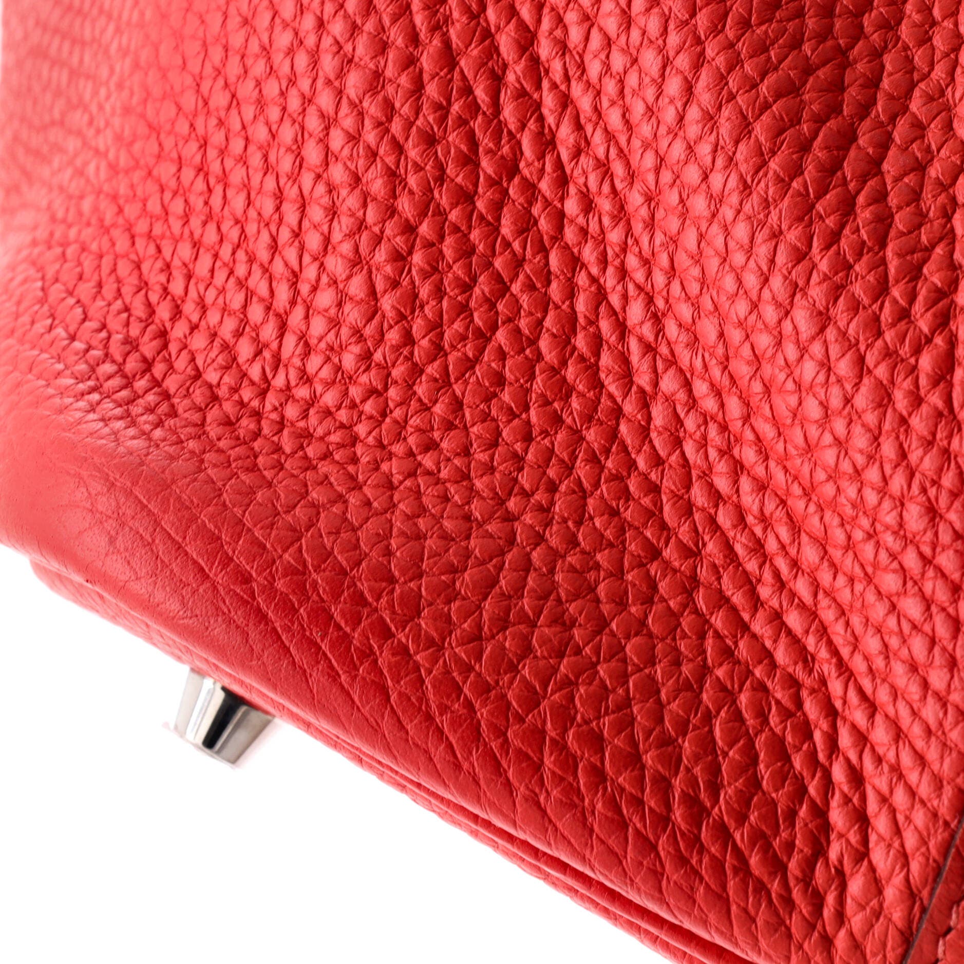 Picotin Lock Bag Clemence GM, Alternate, color, Rose Texas
