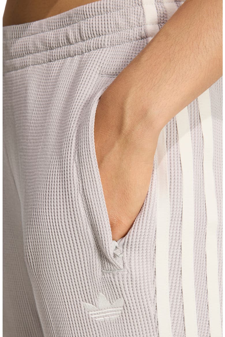 Waffle Knit Flare Pants, Alternate, color, GREY TWO