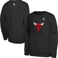 Jordan Brand Youth Jordan Brand Black Chicago Bulls Courtside Statement Edition Sweatshirt