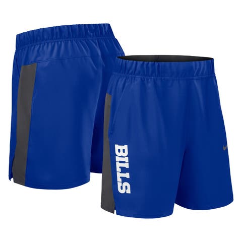 Men's Nike Royal Buffalo Bills Woven Victory Performance Shorts