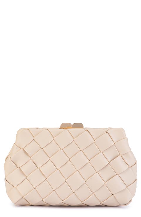 Quinn Woven Clutch