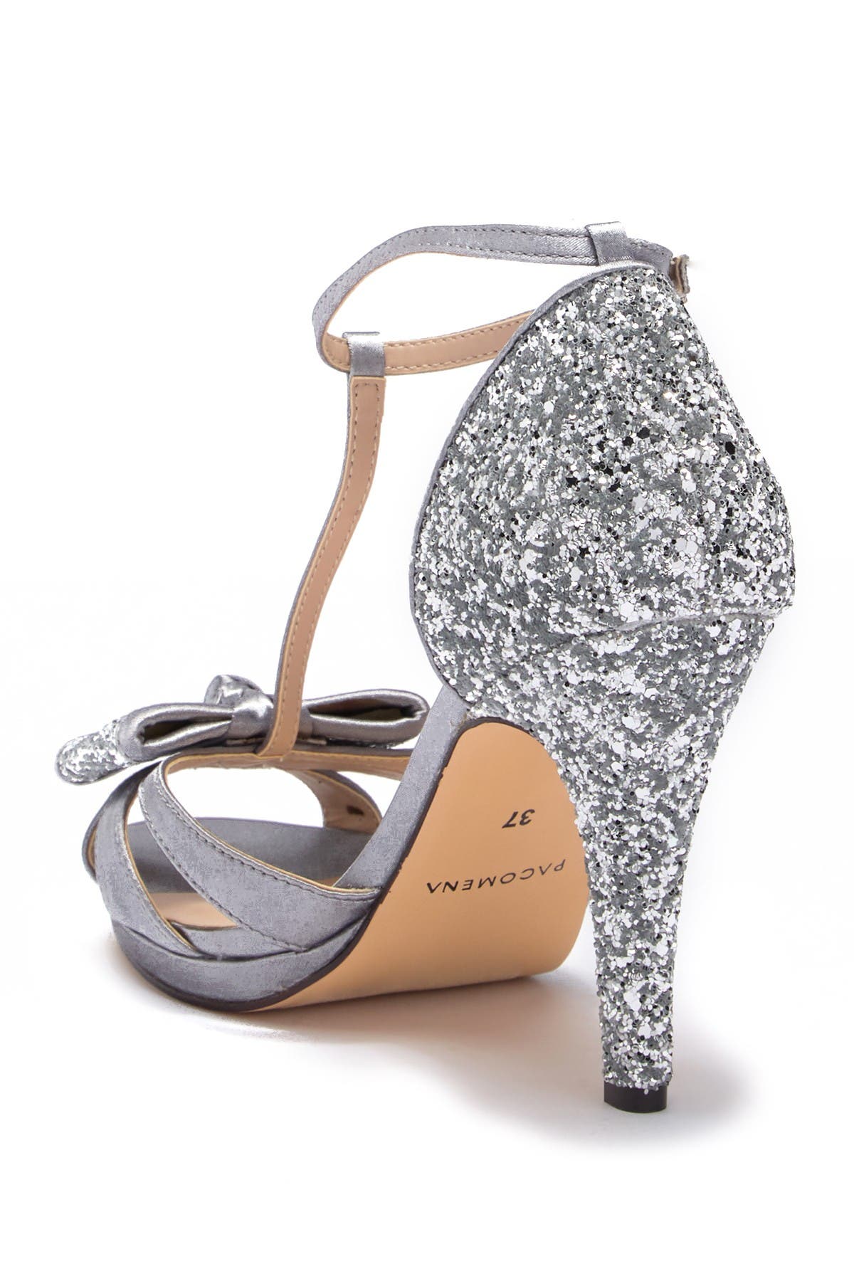 Menbur 'Bornehl' Satin & Glitter Pump, Main, color, 