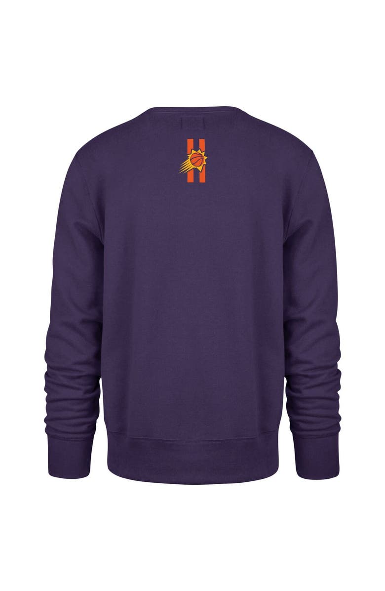 '47 Men's '47 Purple Phoenix Suns 2023/24 City Edition Postgame Headline Crew Pullover Sweatshirt, Alternate, color, 