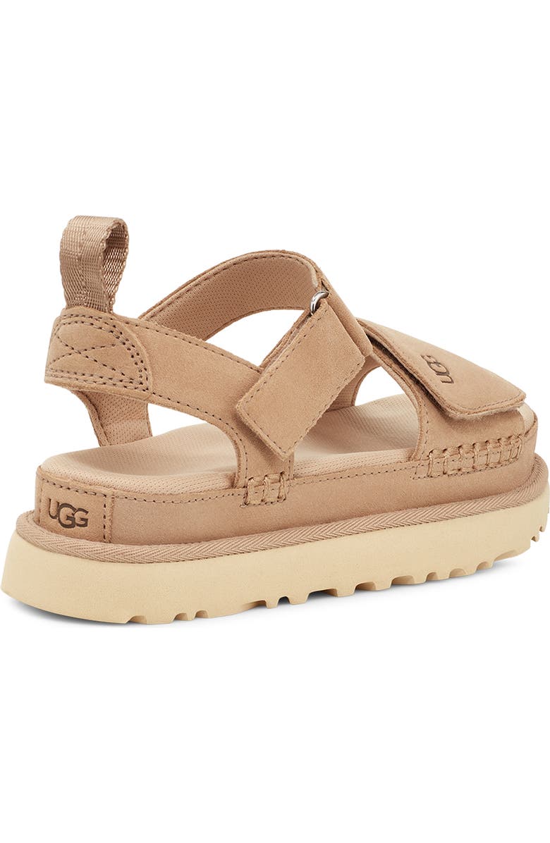 UGG<sup>®</sup> Goldenstar Platform Sandal, Alternate, color, Dri