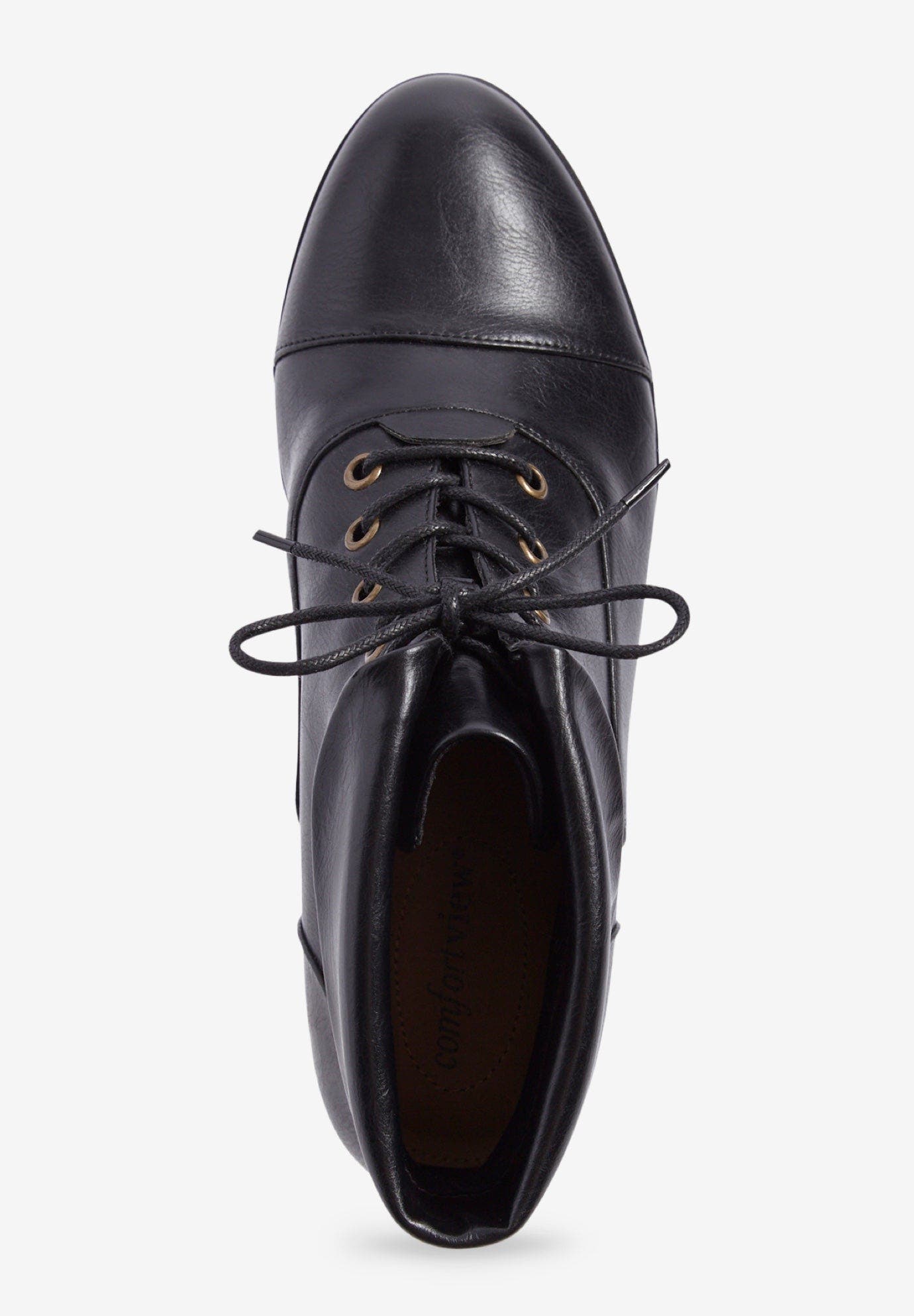 Comfortview The Darcy Bootie, Alternate, color, Black