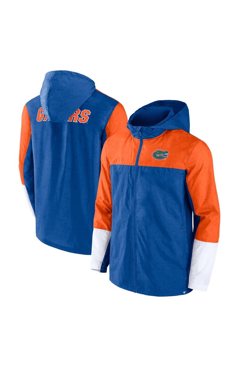 FANATICS Men's Fanatics Branded Royal/Orange Florida Gators Game Day Ready Full-Zip Jacket, Main, color, 