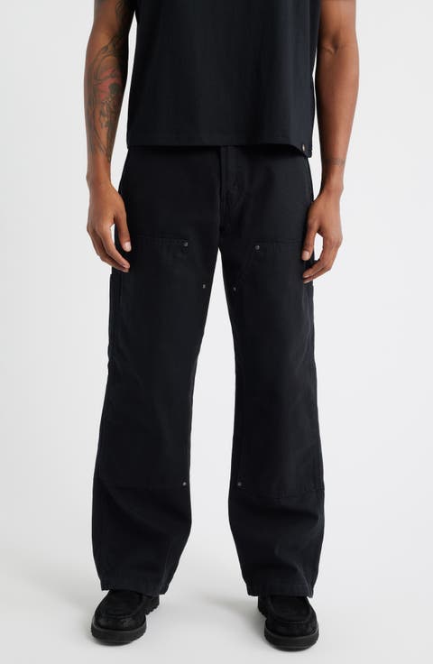 Double Knee Cotton Canvas Carpenter Pants