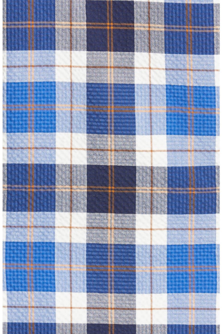 Duchess Plaid Seersucker Blazer, Alternate, color, BLUE/ WHITE PLAID