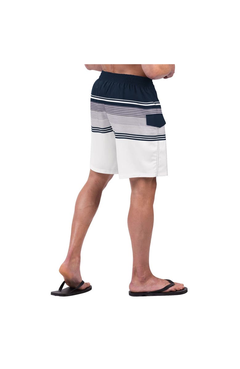G-III SPORTS BY CARL BANKS Men's G-III Sports by Carl Banks Navy New England Patriots Jump Shot Volley Swim Trunks, Alternate, color, Navy