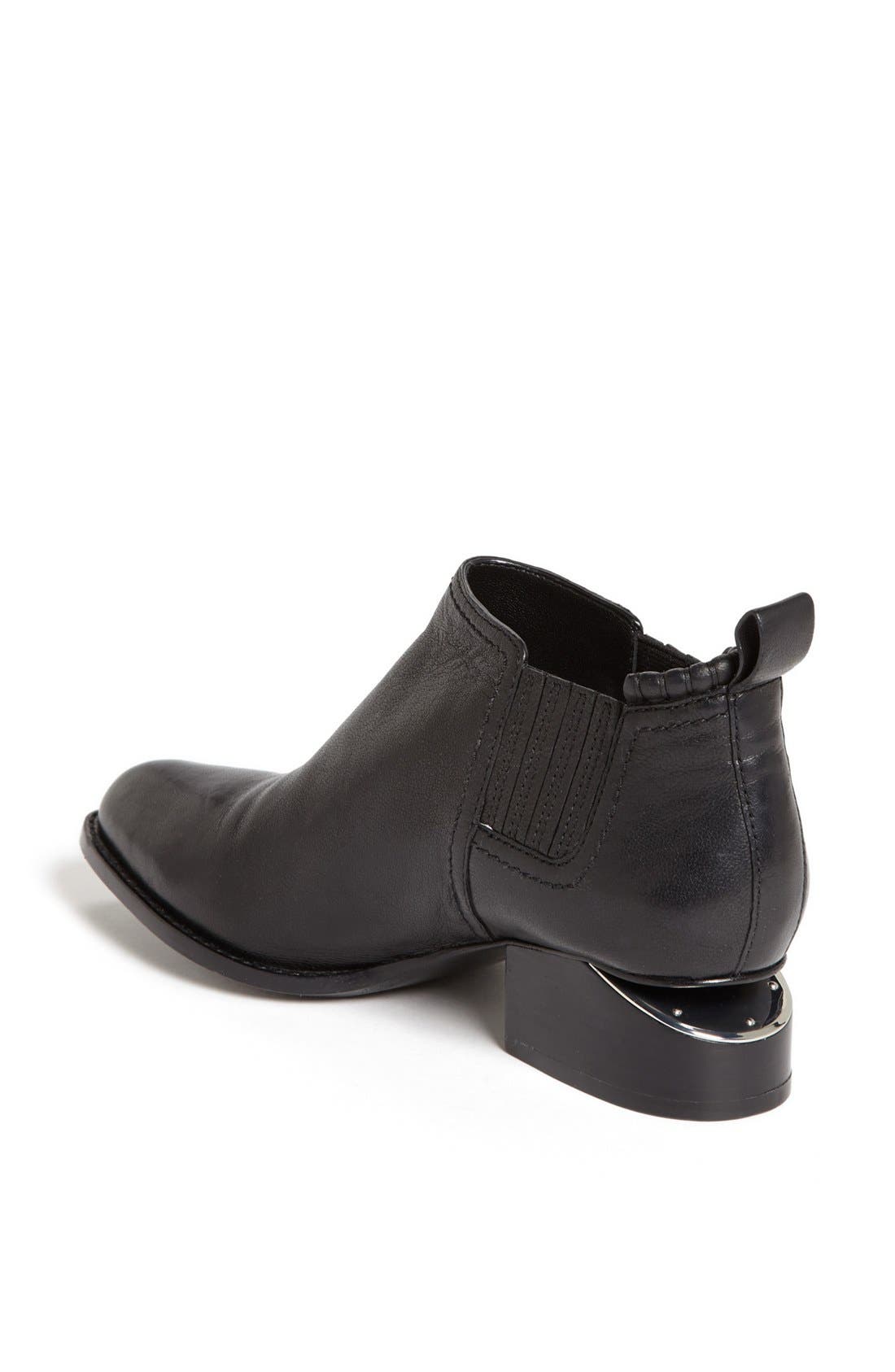 'Kori' Ankle Boot, Alternate, color, BLACK