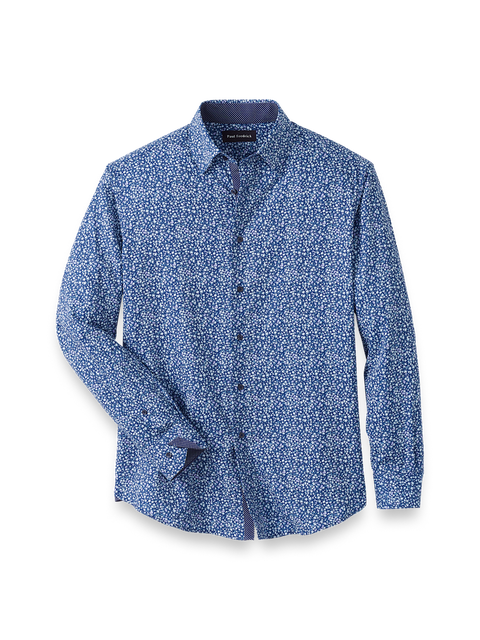 Performance Stretch Floral Casual Shirt