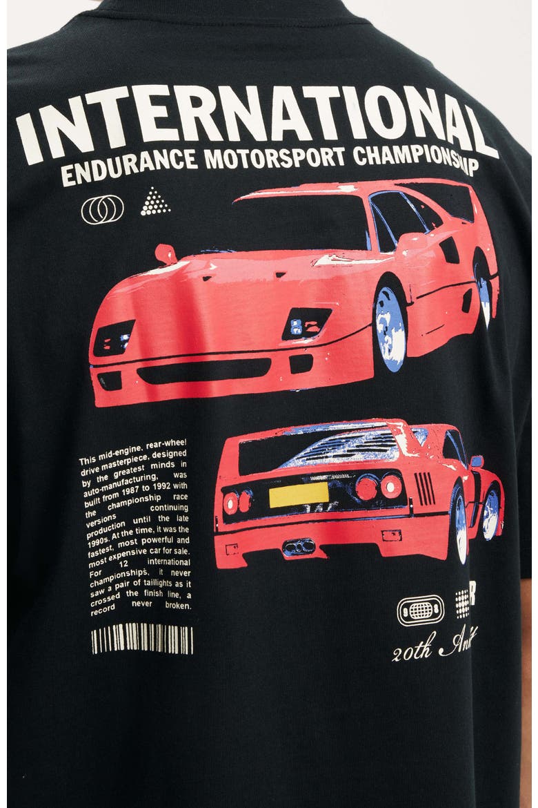 Men's Box Fit Graphic T-Shirt, Alternate, color, Black International