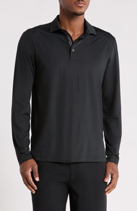 Tournament Stretch Performance Long Sleeve Polo