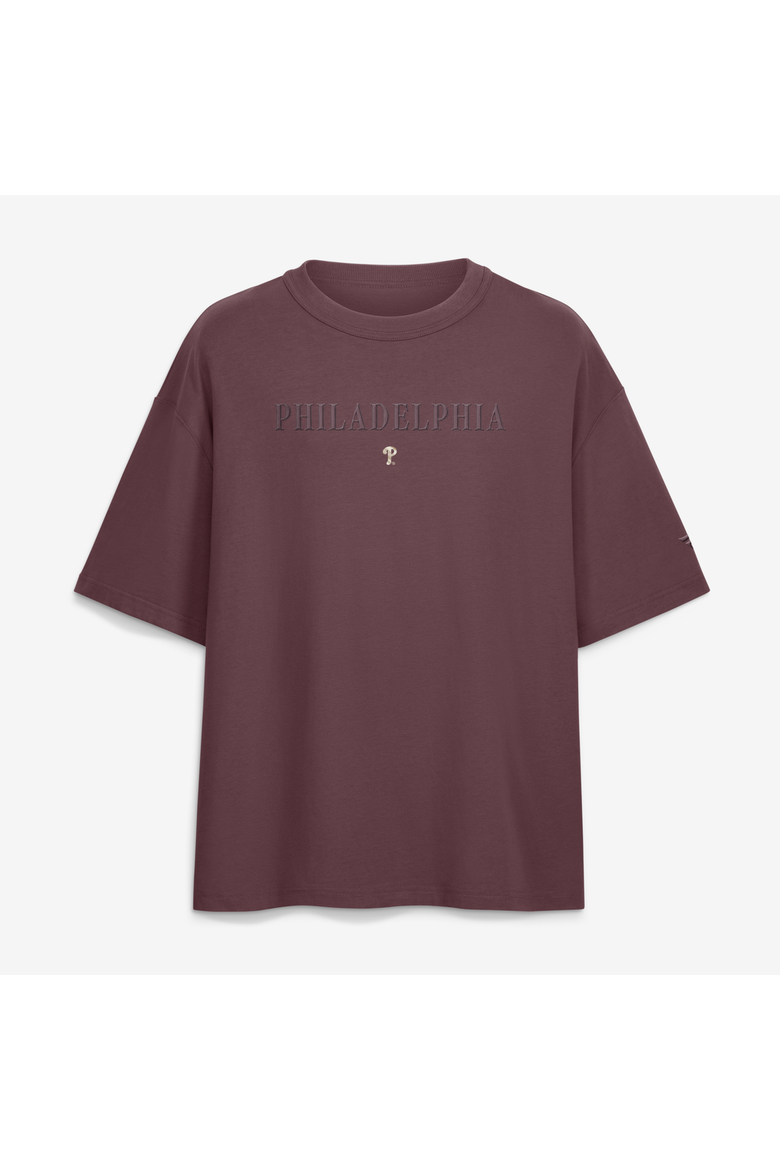 Men's Fanatics  Maroon Philadelphia Phillies Elements T-Shirt, Main, color, Maroon