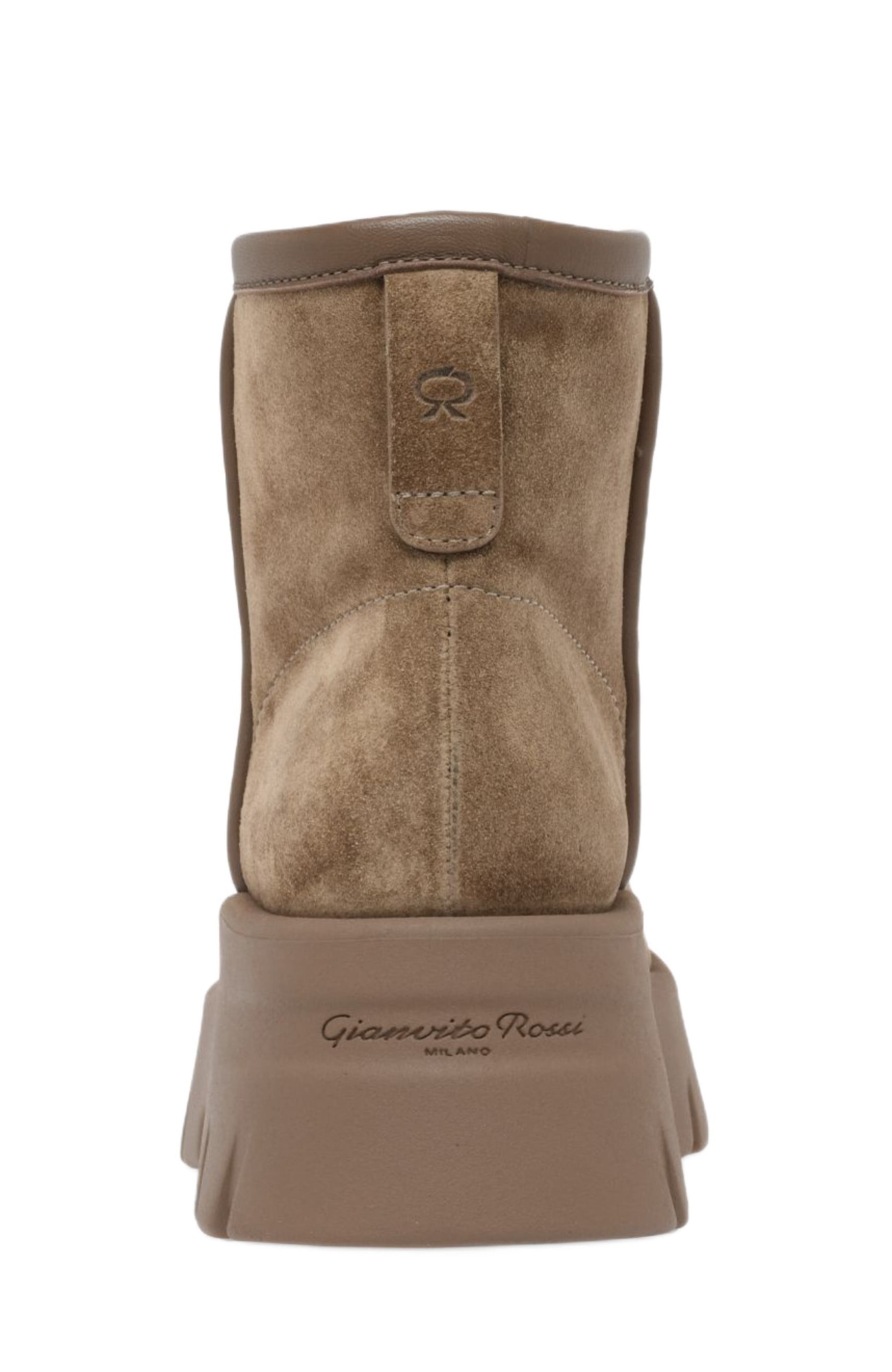 Gianvito Rossi Stormy Boots, Alternate, color, Brown