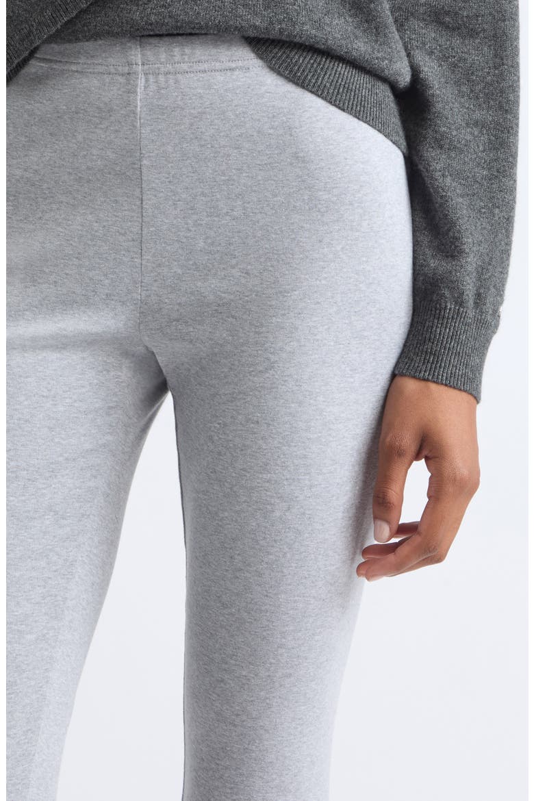 Long Jane Stretch Jersey Leggings, Alternate, color, GREY
