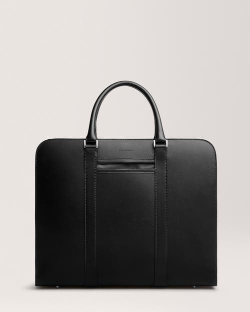 Carl Friedrik Palissy Overnight Briefcase In Black