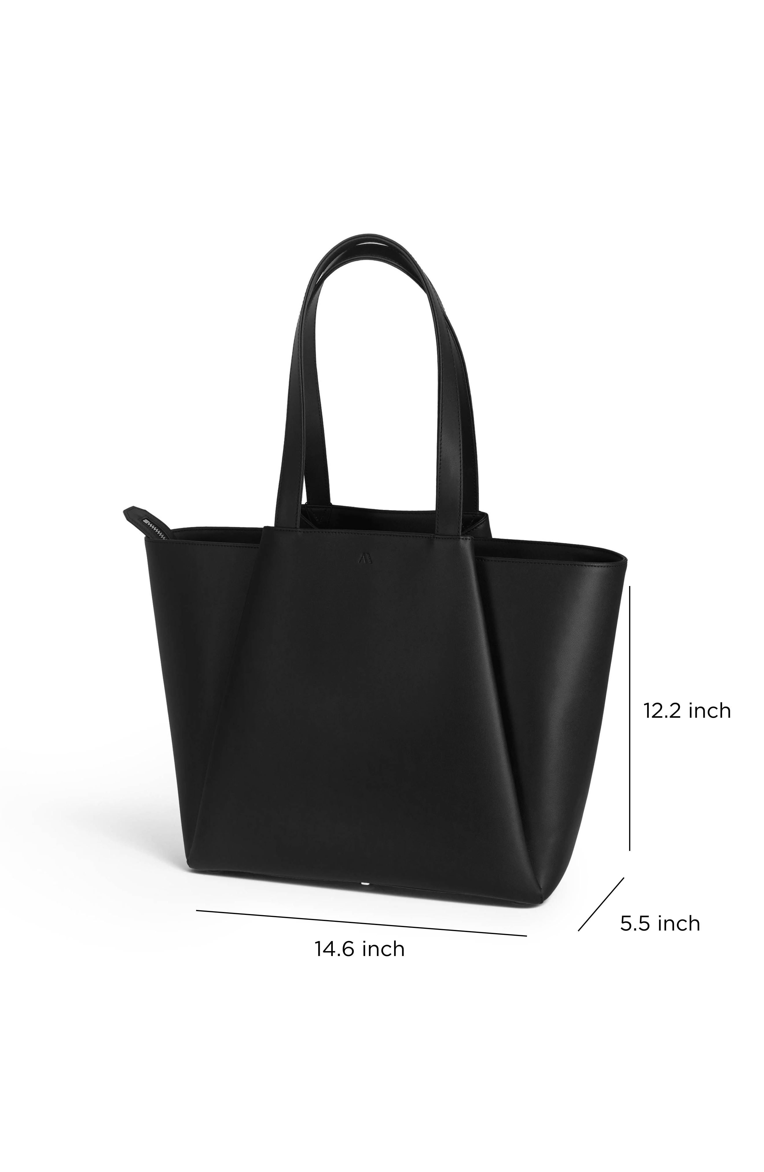 KAAI Pyramid Tote Bag, Alternate, color, Black
