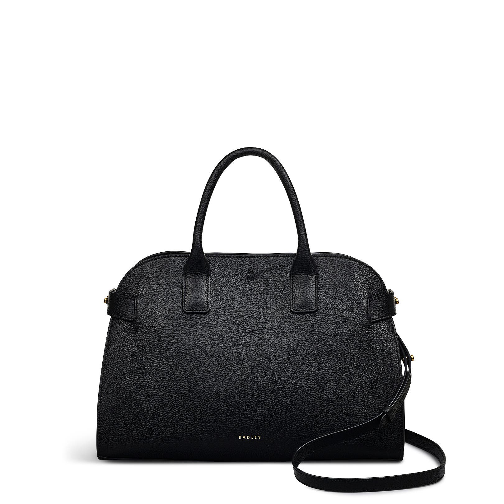 Radley The Rathbone Medium Open Top Satchel Bag, Main, color, Black