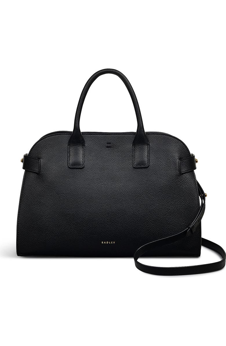 Radley The Rathbone Medium Open Top Satchel Bag, Main, color, Black
