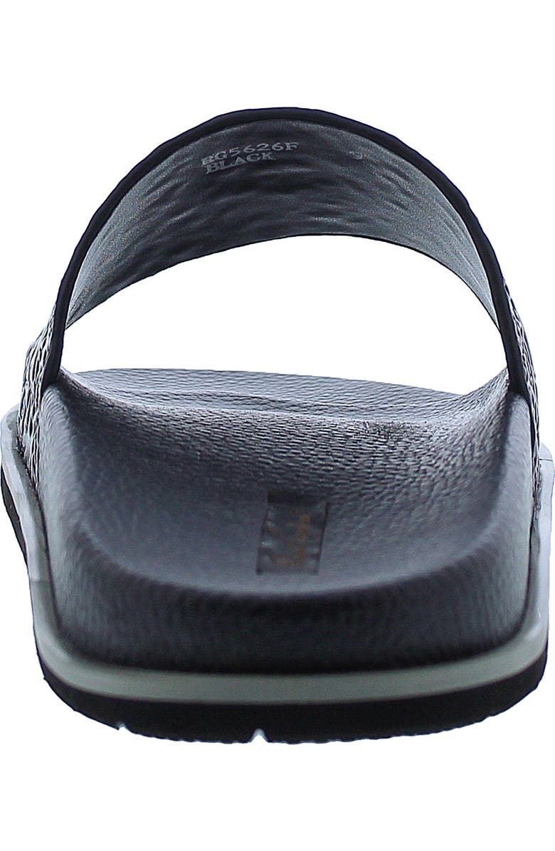 Robert Graham Understory Leather Slide Sandal, Alternate, color,