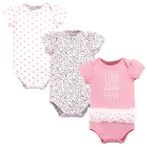 Comfortable All-Cotton Bodysuit 3Pk (Baby)