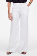 Madewell The Zoe Relaxed Wide Pant Linen Pants