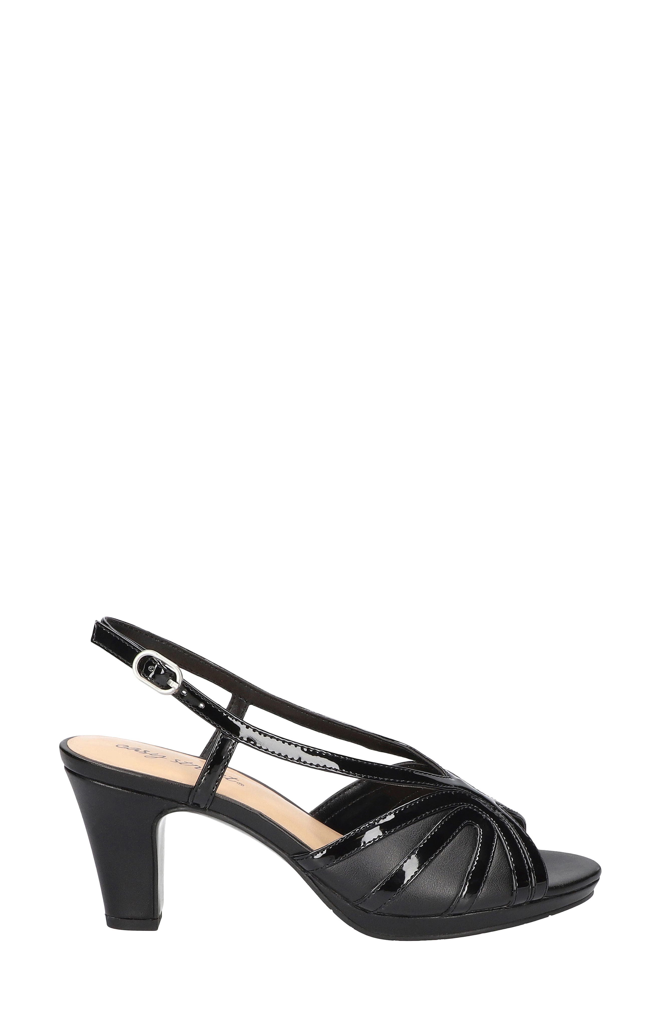 EASY STREET Starlight Slingback Sandal, Alternate, color, Black Patent