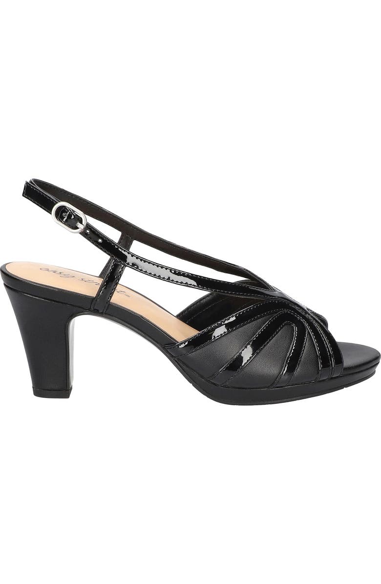 EASY STREET Starlight Slingback Sandal, Alternate, color, Black Patent
