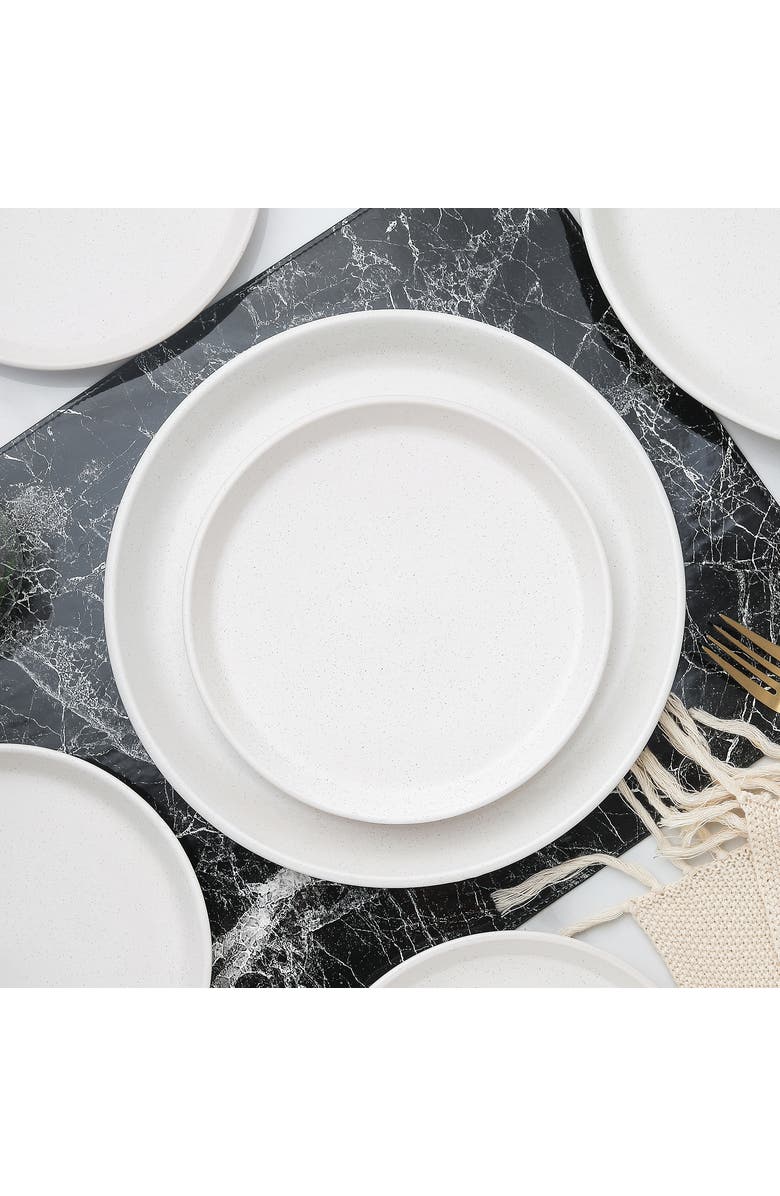 Stone Lain Albie Stoneware 4-Piece Salad Plate Set, Alternate, color, 