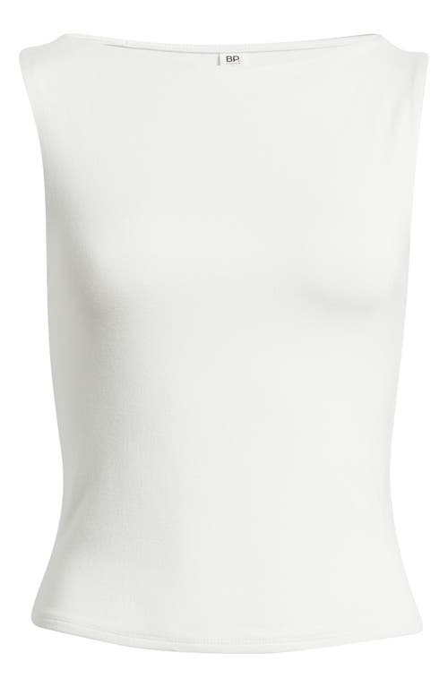 Bp. Boat Neck Tank In White