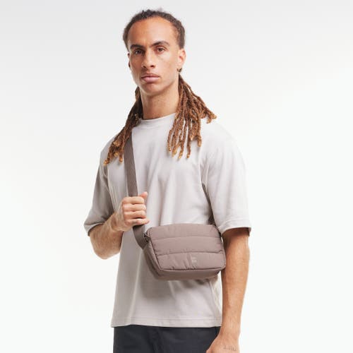 Got Bag Puffer Crossbody Bag In Oyster Monochrome