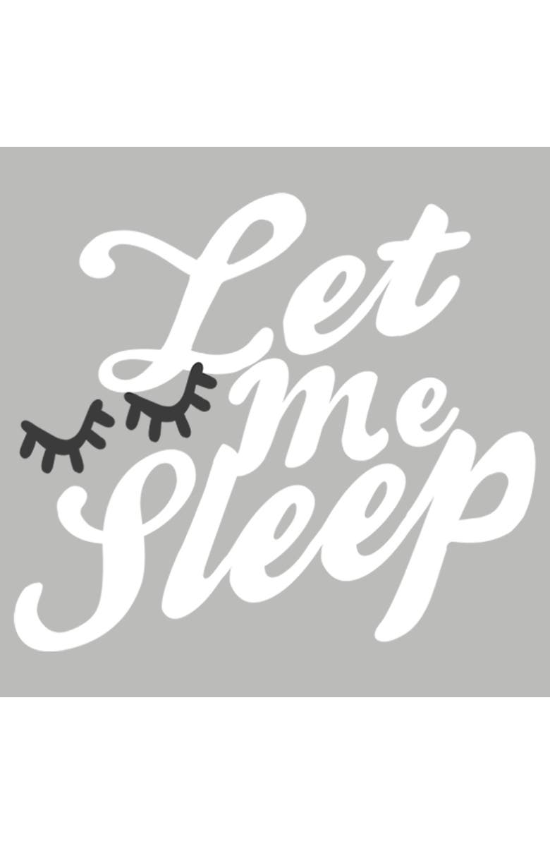 Lost Gods Women's Lost Gods Let Me Sleep  Graphic T-Shirt, Alternate, color, Athletic Heather