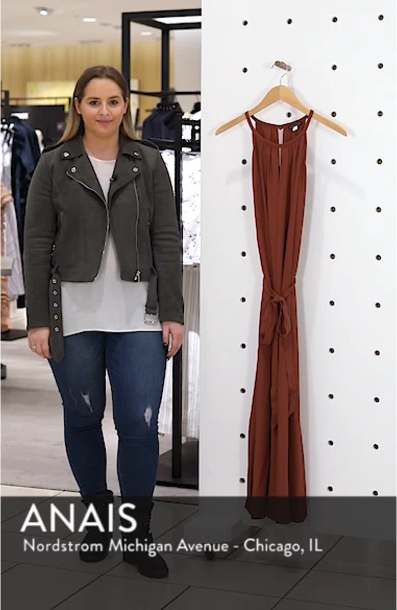 Tencel<sup>®</sup> Lyocell Blend Midi Dress, sales video thumbnail