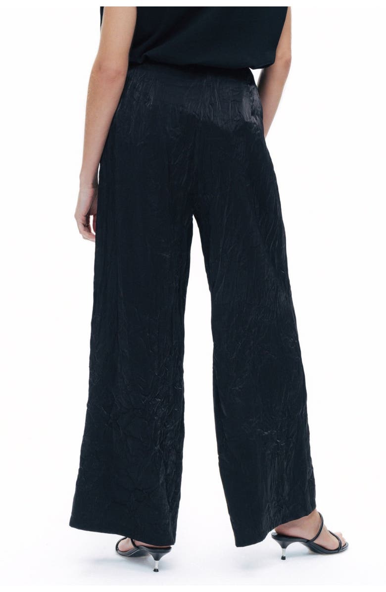 Nocturne Wrinkled Wide-Leg Pants, Alternate, color,