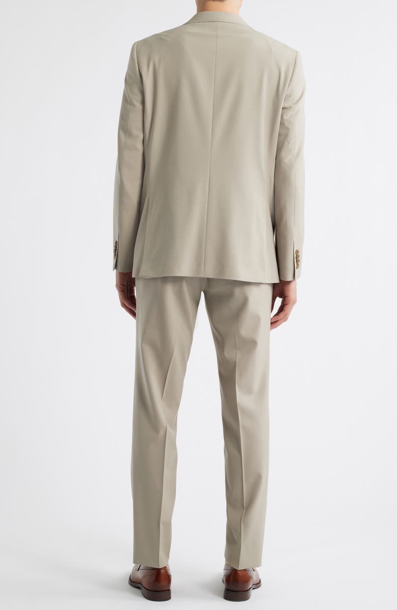 Jack Victor Esprit Solid Stretch Suit, Alternate, color, Tan