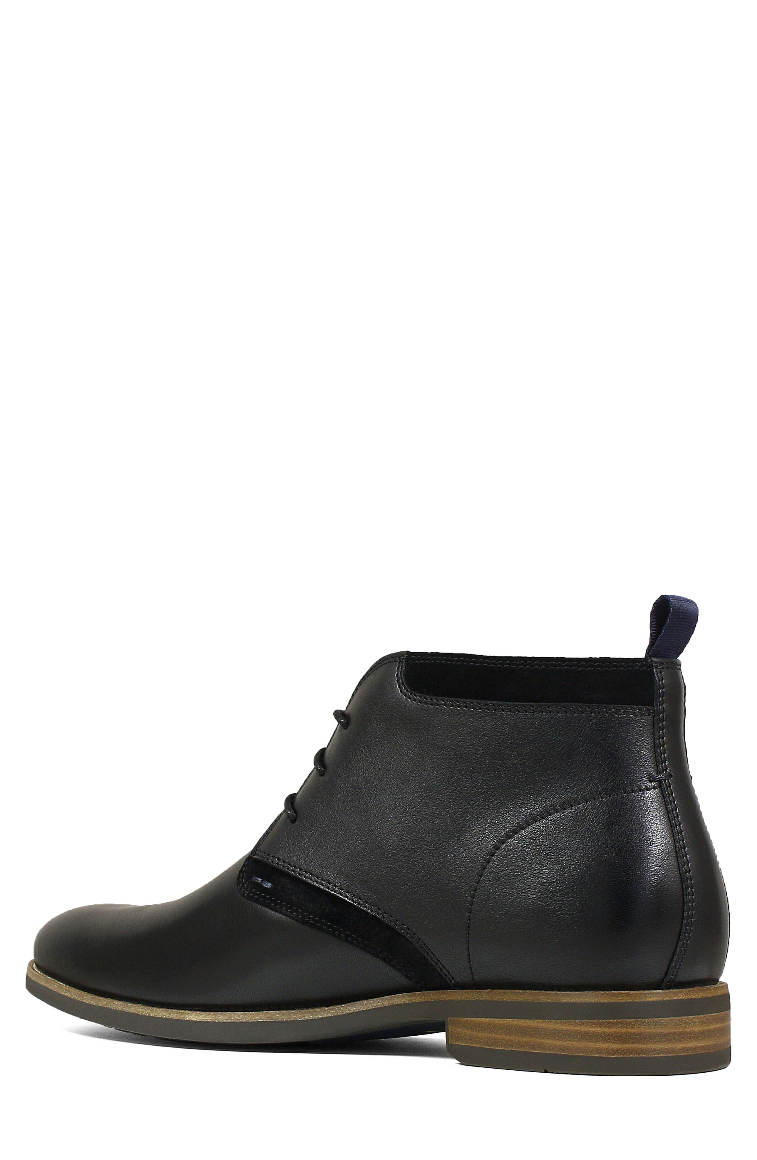 Uptown Chukka Boot, Alternate, color, BLACK LEATHER