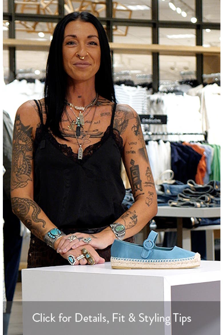 Ariele Mary Jane Espadrille video