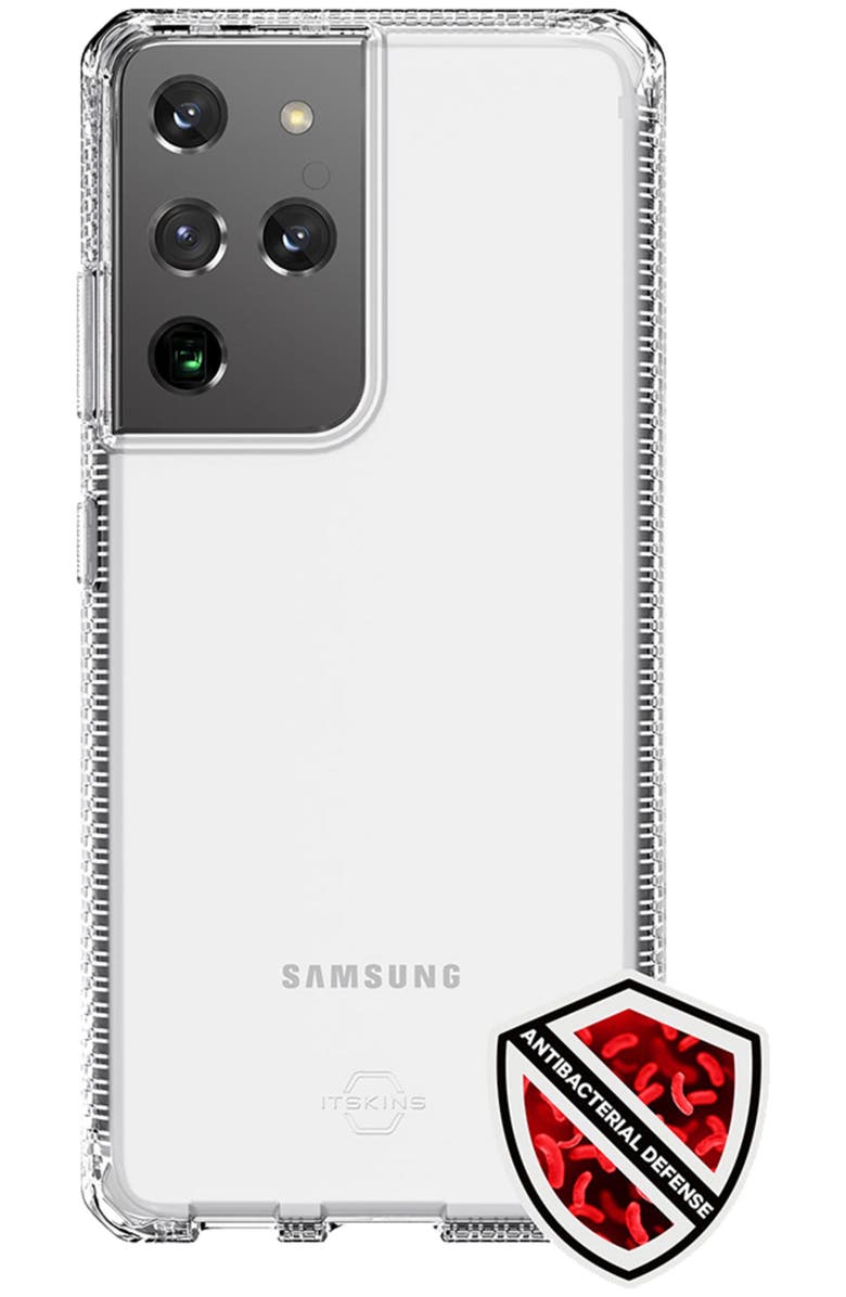 ITSkins Spectrum Clear Case for Samsung Galaxy S21 Ultra 5G, Alternate, color, Clear
