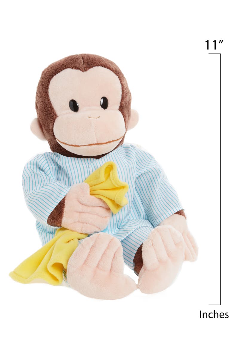 Gund 'Sleepy Curious George<sup>™</sup>' Stuffed Animal, Alternate, color, 