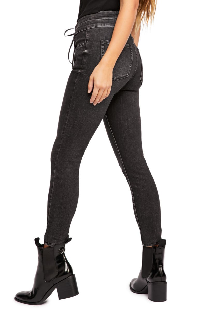 Free People Curvy Lovers Skinny Jeans, Alternate, color, 