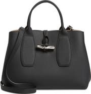 Longchamp Medium Roseau Leather Tote