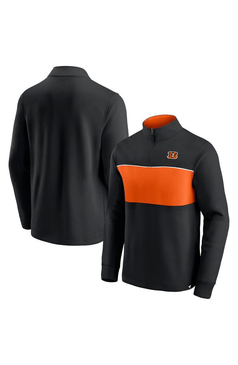 FANATICS Men's Fanatics Branded Royal/Red New York Giants Block Party Quarter-Zip Jacket, Alternate, color, 