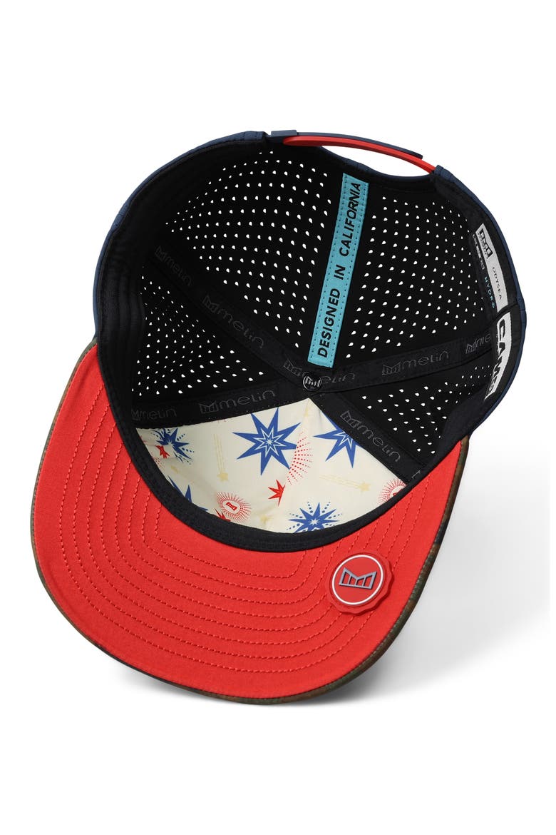 Hydro Odysea Merica Camo Performance Snapback Ball Cap, Alternate, color, MERICA CAMO