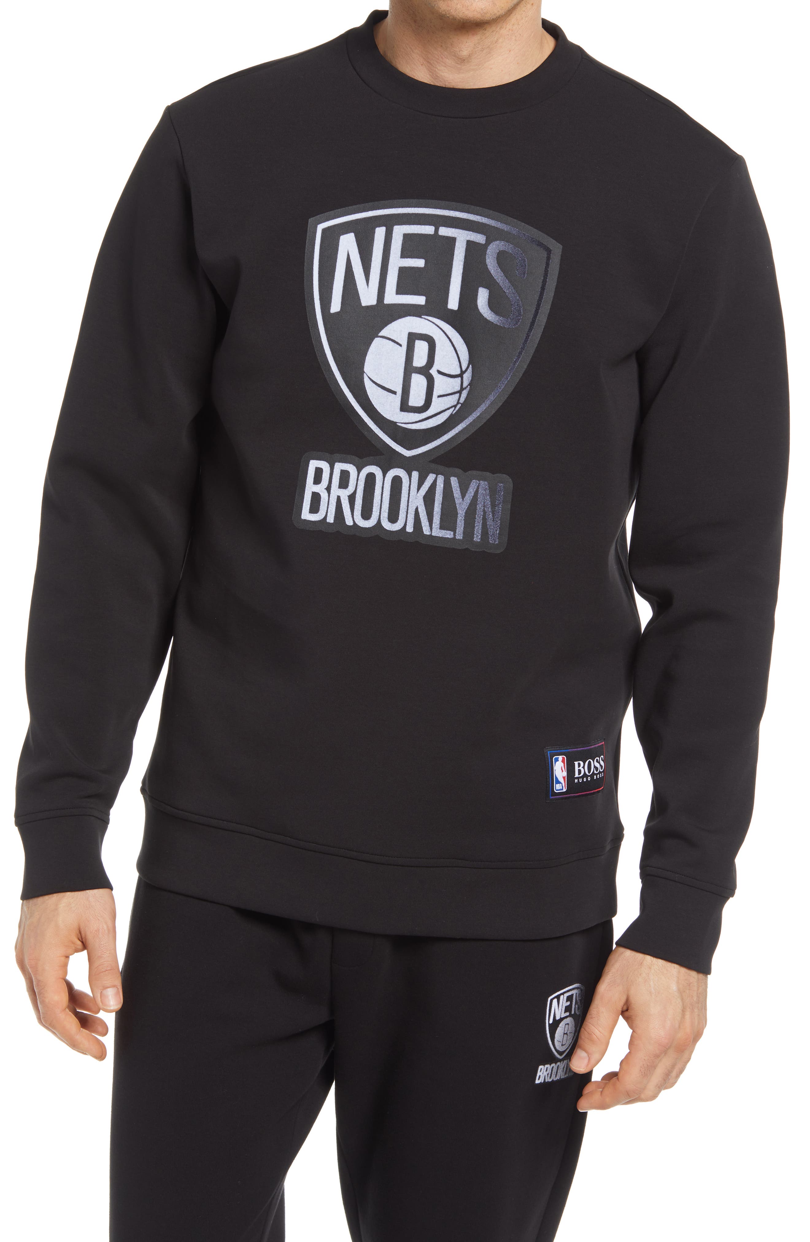 BOSS x NBA Brooklyn Nets Sweatshirt | Nordstromrack